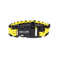 Yellow & Black Paracord Bracelet w/ Whistle